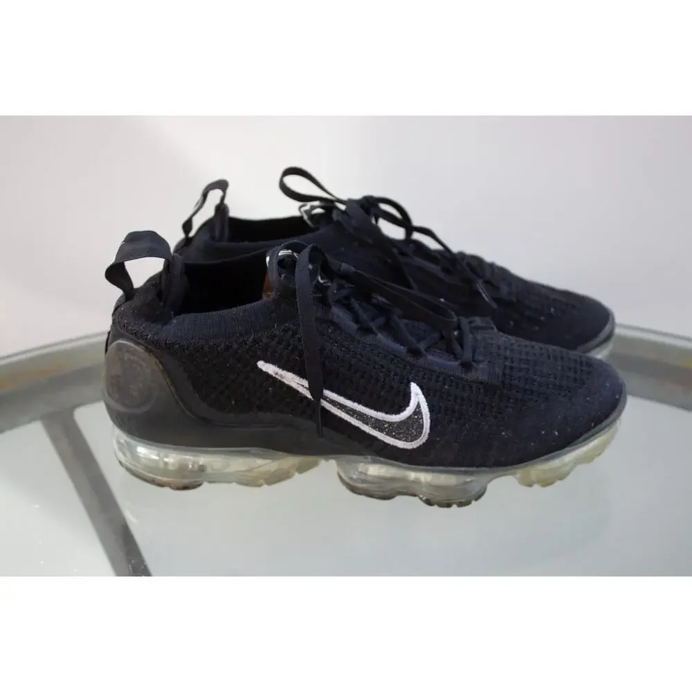 Nike Womens Air Vapormax 2021 FK Flyknit DC4112-002 Black Running Shoes Size 8